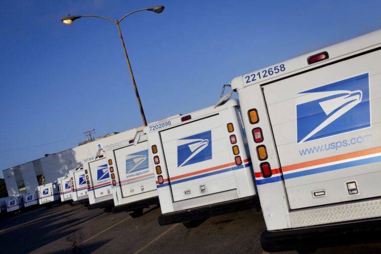 U.S. Postal Service truck routes will be taken over by self-driving trucks in a two-week pilot.
