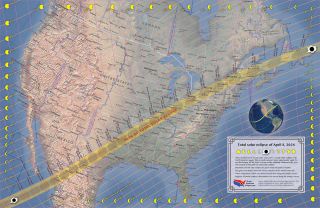 A total solar eclipse will be visible on April 8, 2024, over Mexico, the United States and Canada.