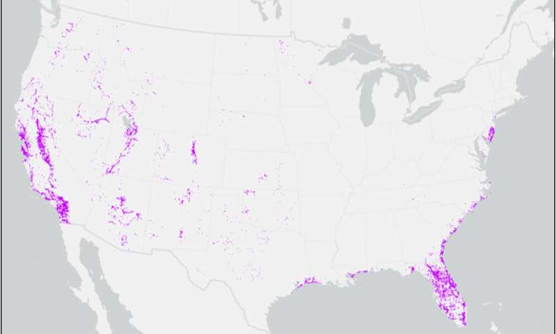 Cellular networks vulnerable to wildfires across U.S.