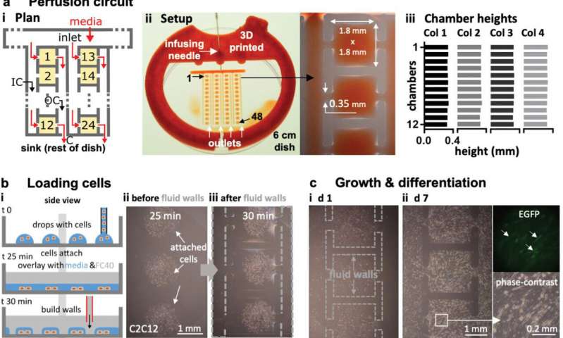 Jet-printing complex circuits using microfluidics