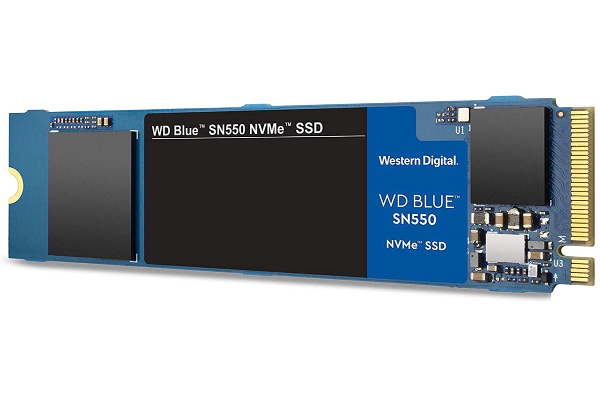 Western Digital 500GB WD Blue SN550 NVMe M.2 SSD