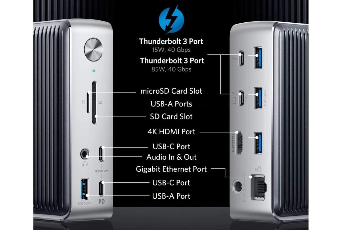 PowerExpand Elite 13-in-1 Thunderbolt 3 Dock