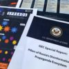 Pages from the U.S. State Department's Global Engagement Center report released on Aug. 5, 2020