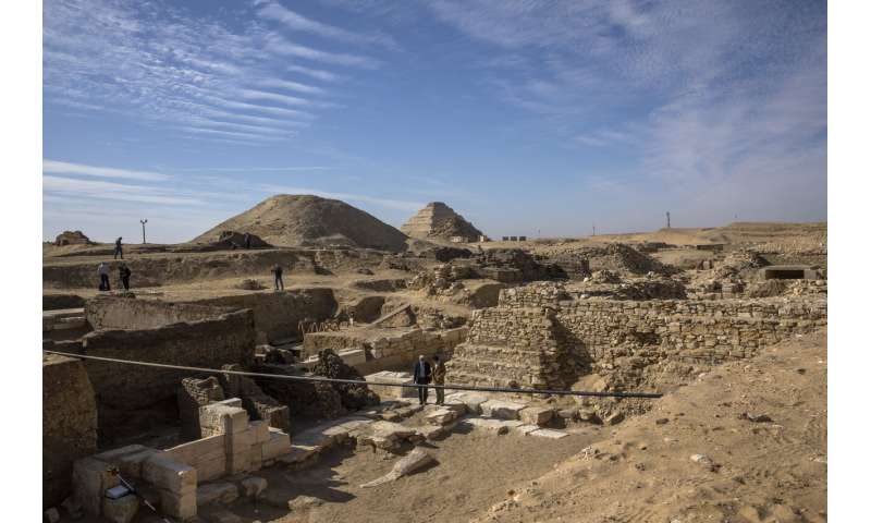 Egypt unveils ancient funerary temple south of Cairo