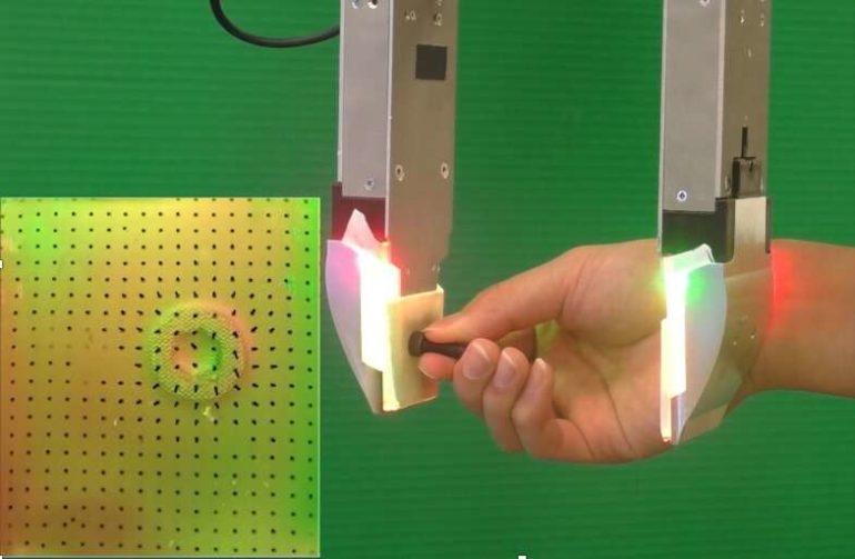 A technique that allows robots to estimate the pose of objects by touching them