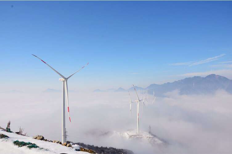 Field study shows icing can cost wind turbines up to 80% of power production