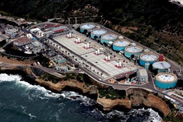 aerial view of Point Loma Wastewater Treatment Plant