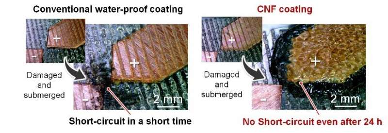 Cohesive circuit protection for wearable electronics