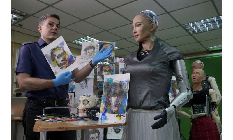 Robot artist sells art for $688,888, now eyeing music career
