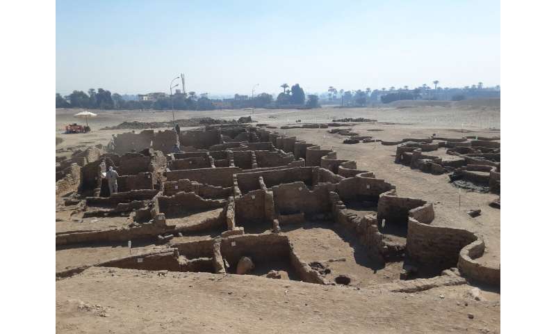 Archeologists unearth an ancient pharaonic city in Egypt