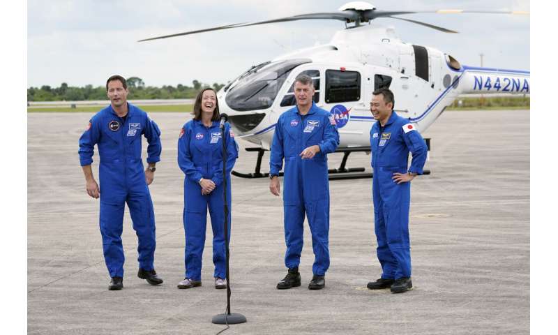 SpaceX's next crew arrives in Florida for Earth Day launch