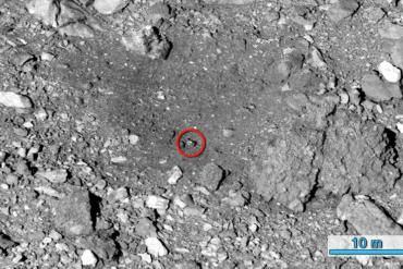 NASA spacecraft leaves mess after grabbing asteroid samples