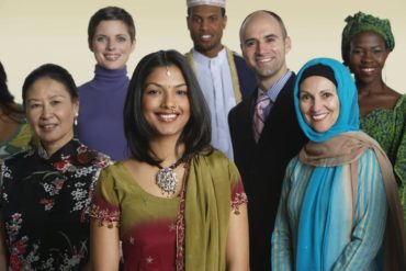 A group of diverse people.