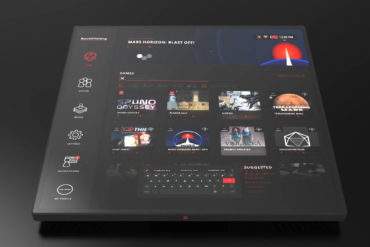 The Last Gameboard's interface, showing games available to play on the tablet's surface.