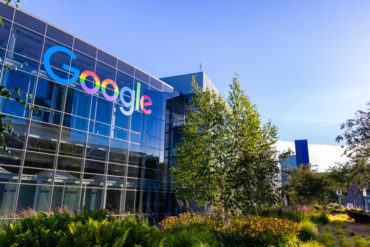 Google office building in the Company's campus in Silicon Valley