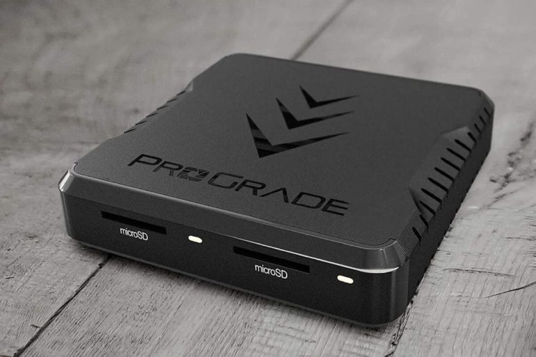ProGrade Digital dual-slot microSD card reader