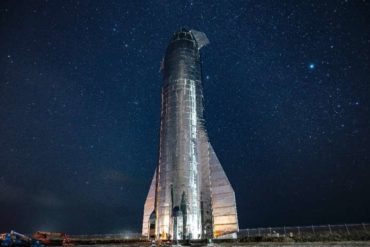 SpaceX's winning bid involves a lunar version of its prototype Starship spacecraft, which is designed to carry large crews and c