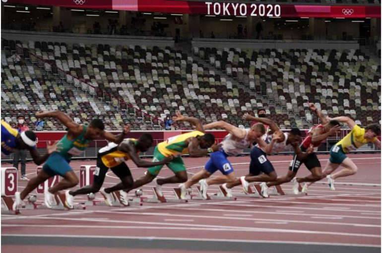 EXPLAINER: The tech behind Tokyo Olympics' fast track