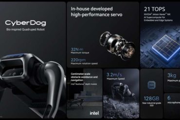 Xiaomi unveils CyberDog—a personable quadruped robot