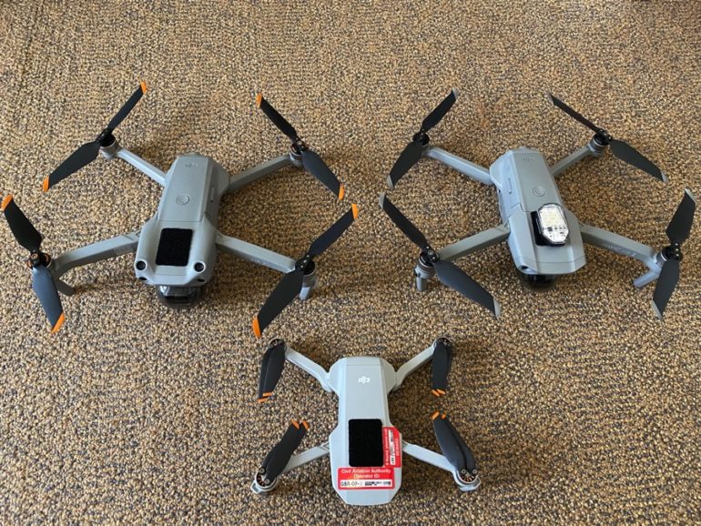 The drone fleet