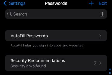 Security Recommendations in IOS 15