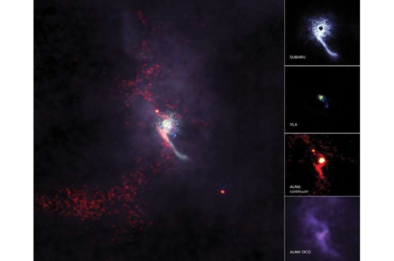 ALMA catches “intruder” redhanded in rarely detected stellar flyby event