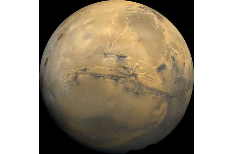 Martian meteorite's organic materials origin not biological, formed by geochemical interactions between water and rock