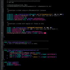 a screenshot showing computer code