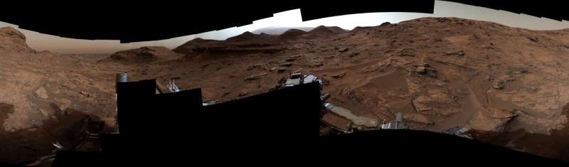 Curiosity captures stunning views of a changing Mars landscape