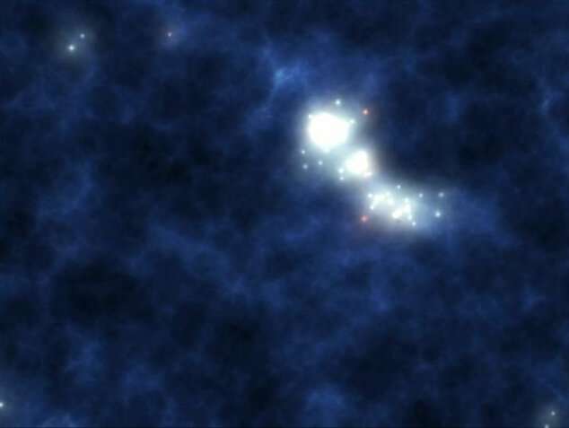 Astronomers develop novel way to 'see' the first stars through the fog of the early Universe