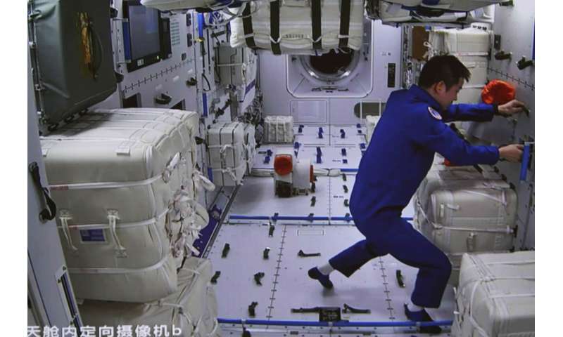 China adds science laboratory to its orbiting space station