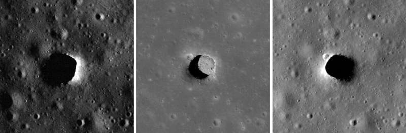 NASA's LRO finds lunar pits harbor comfortable temperatures