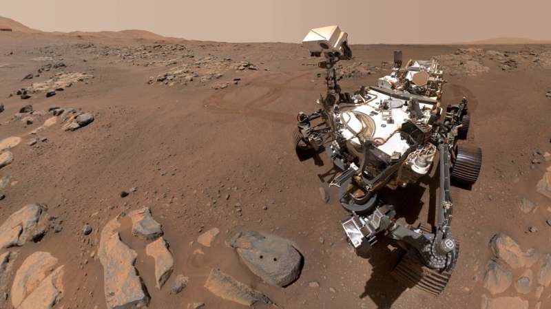 Water-altered rocks discovered on Mars, stored for return to Earth by Perseverance rover