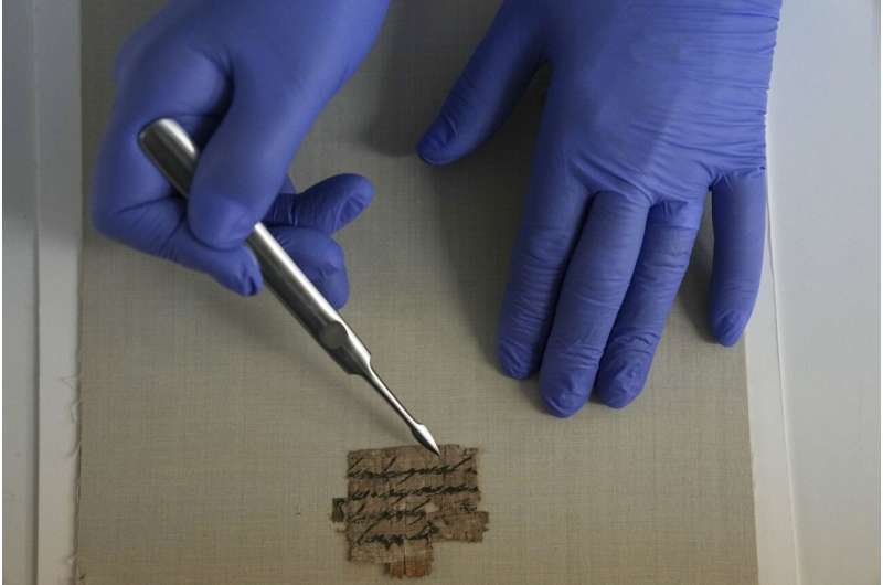Israel acquires papyrus with Hebrew inscription from Montana