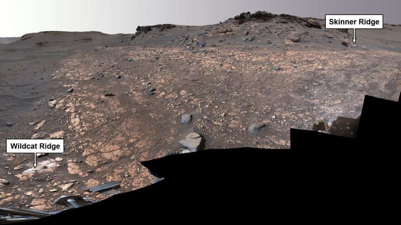 NASA's Perseverance rover investigates geologically rich Mars terrain