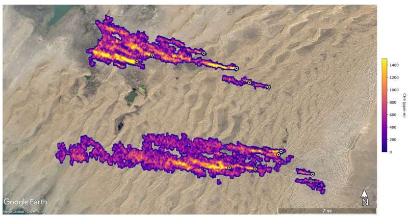 Methane ‘super-emitters’ mapped by NASA’s new Earth space mission