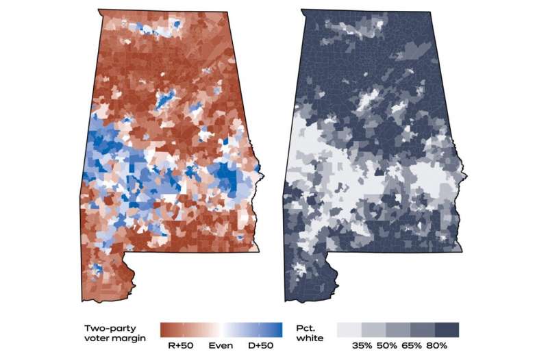 An algorithm to detect gerrymandering