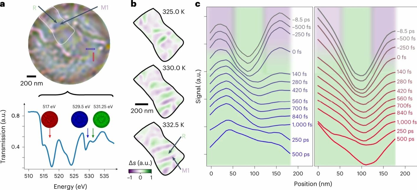 New X-ray imaging technique to study the transient phases of quantum ...