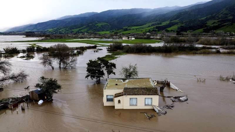 Warming to make California downpours even wetter, study says
