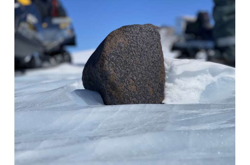 17-pound meteorite discovered in Antarctica