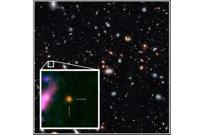Astronomers confirm age of most distant galaxy using oxygen