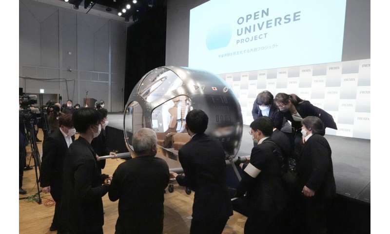 Japanese startup unveils balloon flight space viewing tours