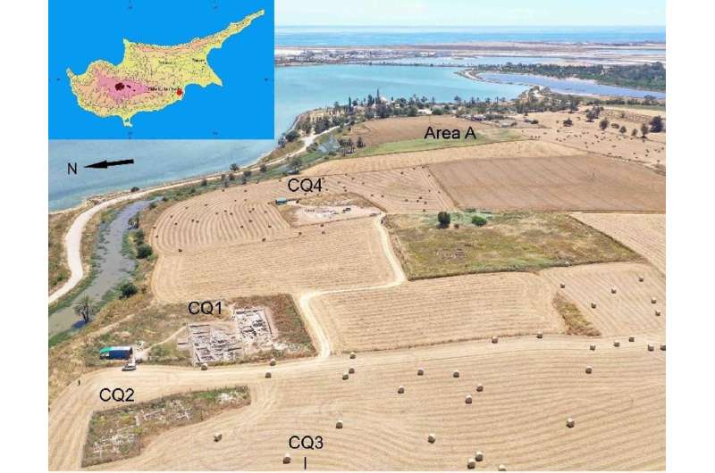 Excavations reveal copper deposits that made an area of Cyprus one of the most important Late Bronze age trade hubs