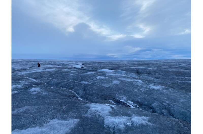 Researchers discover that the ice cap is teeming with microorganisms