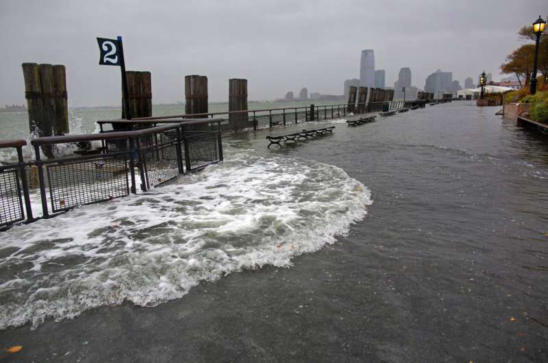 As rising oceans threaten NYC, study documents another risk: The city is sinking