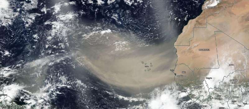 Scientists begin to unravel global role of atmospheric dust in nourishing oceans