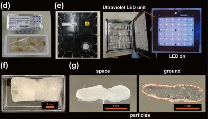 International study has revealed a clustering of charged particles in the microgravity environment of space,with implications fo