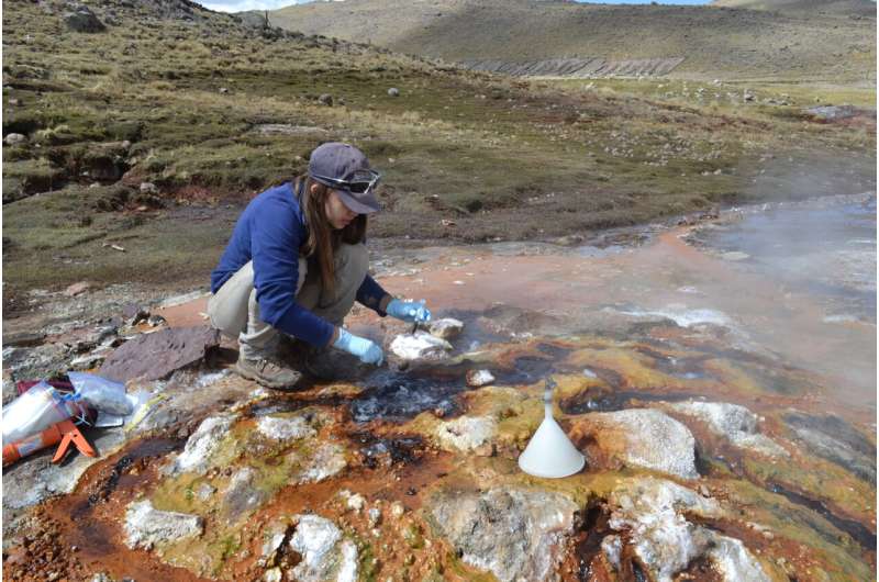 Tectonics Matter: USU Geoscientists Probe Geochemistry, Microbial Diversity of Peruvian Hot Springs