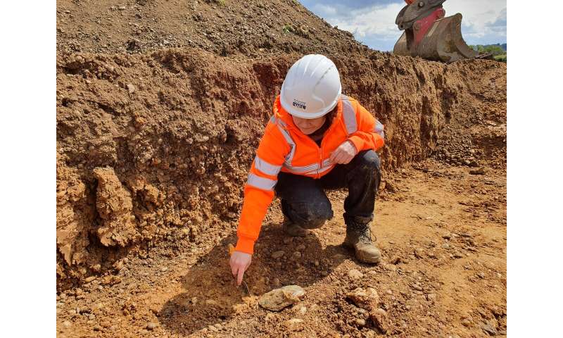 Giant stone artefacts found on rare Ice Age site in Kent