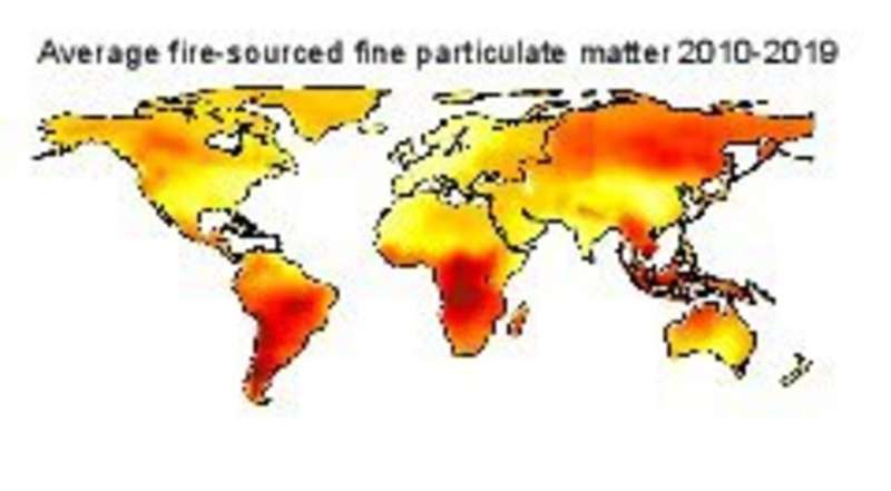 Alarming results from world first study of two decades of global smoke pollution